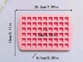 Molde silicona 54 cuadraditos